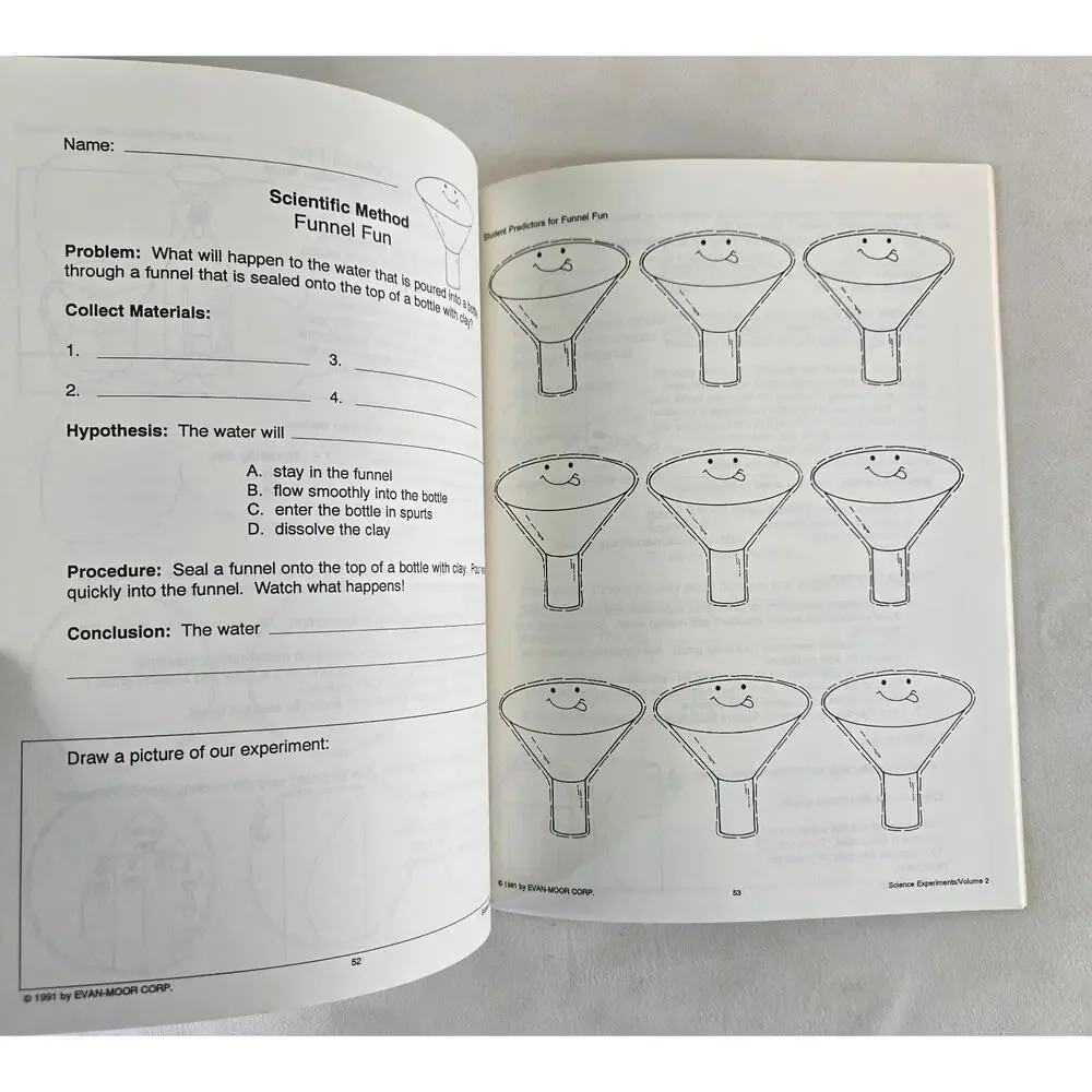 Evan-Moor Science Books Grades Pre-School/Pre-K to 3rd Grade Homeschool Teacher